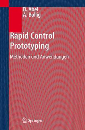 Cover image for Rapid Control Prototyping: Methoden Und Anwendungen