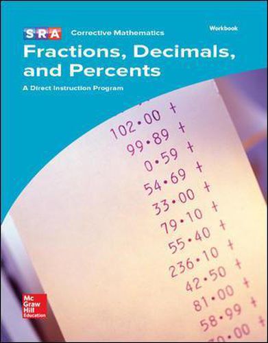 Cover image for Corrective Mathematics Fractions, Decimals, and Percents, Workbook