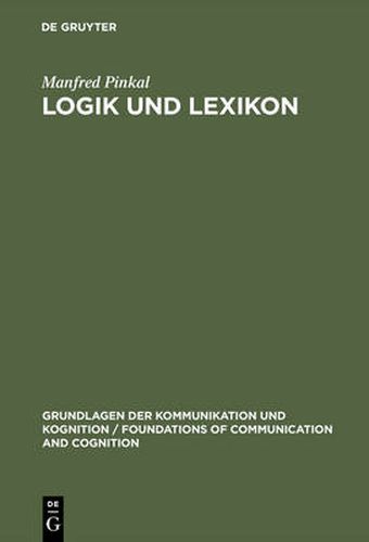 Cover image for Logik und Lexikon