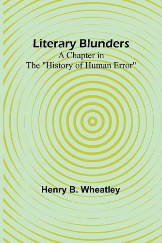 Literary Blunders