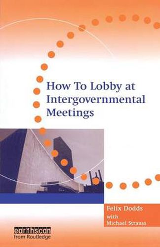 Cover image for How to Lobby at Intergovernmental Meetings