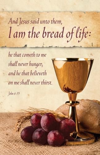 Cover image for Communion Bulletin: I Am the Bread (Package of 100)