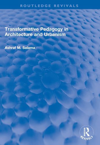 Cover image for Transformative Pedagogy in Architecture and Urbanism