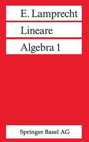 Cover image for Lineare Algebra 1