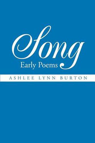 Cover image for Song: Early Poems