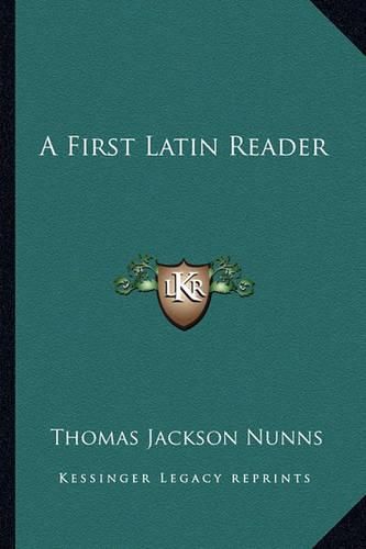 A First Latin Reader