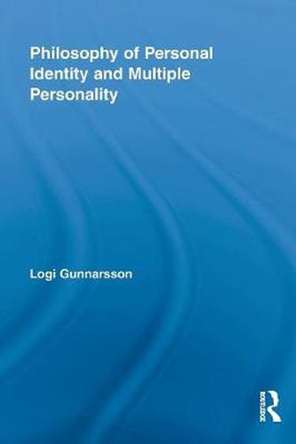 Cover image for Philosophy of Personal Identity and Multiple Personality