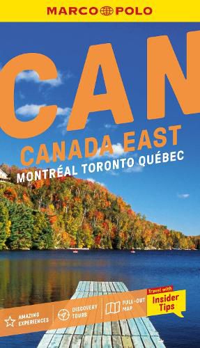 Cover image for Canada East Marco Polo Pocket Travel Guide - with pull out map: Montreal, Toronto and Quebec