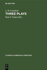 Cover image for Three plays