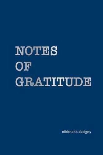 Cover image for notes of gratitude