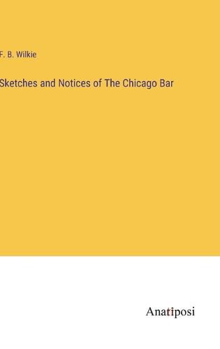 Cover image for Sketches and Notices of The Chicago Bar