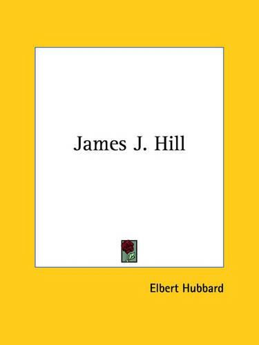 Cover image for James J. Hill