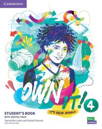 Cover image for Own it! Level 4 Student's Book with Practice Extra