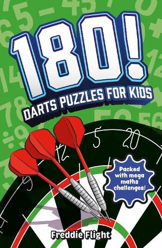 Cover image for 180! Darts Puzzles for Kids