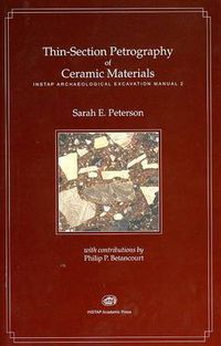 Cover image for Thin-Section Petrography of Ceramic Materials