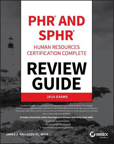 Cover image for PHR and SPHR Professional in Human Resources Certification Complete Review Guide: 2018 Exams