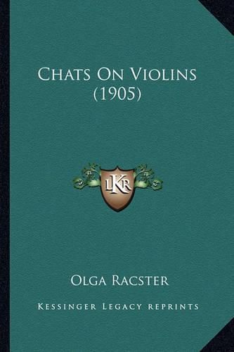 Cover image for Chats on Violins (1905)