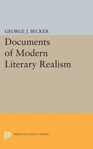 Cover image for Documents of Modern Literary Realism