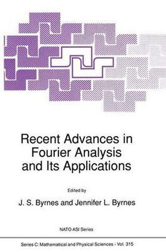 Cover image for Recent Advances in Fourier Analysis and Its Applications