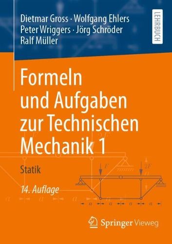 Cover image for Formeln und Aufgaben zur Technischen Mechanik 1