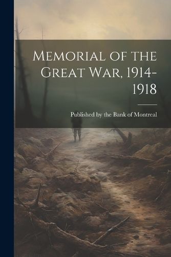 Cover image for Memorial of the Great War, 1914-1918