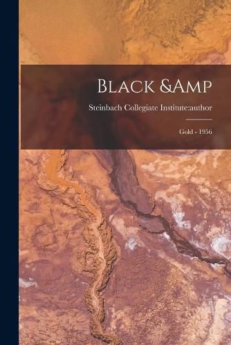 Cover image for Black & Gold - 1956