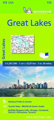 Cover image for Great Lakes - Zoom Map 173