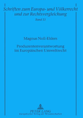 Cover image for Produzentenverantwortung Im Europaeischen Umweltrecht