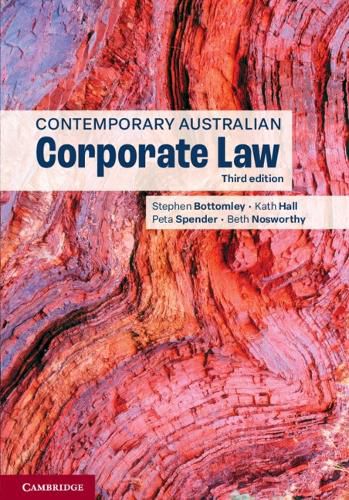 Cover image for Contemporary Australian Corporate Law