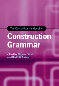 Cover image for The Cambridge Handbook of Construction Grammar