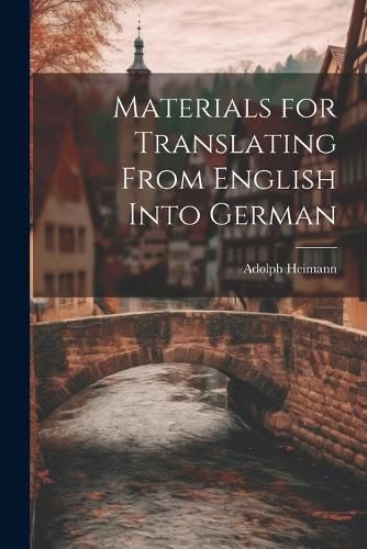 Cover image for Materials for Translating From English Into German