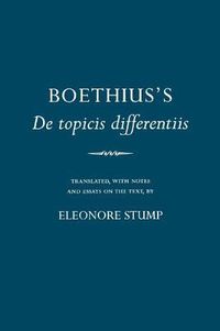 Cover image for Boethius's  De Topicus Differentiis