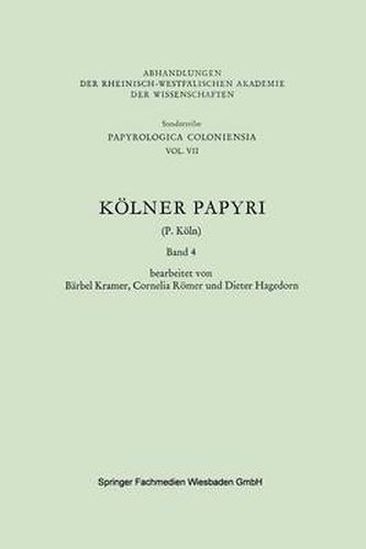 Koelner Papyri