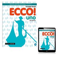 Cover image for Ecco! uno Student Book with eBook