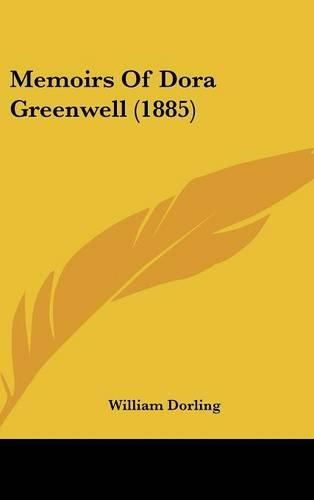 Cover image for Memoirs of Dora Greenwell (1885)