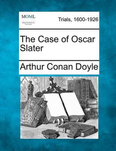 Cover image for The Case of Oscar Slater