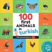 Cover image for 100 first animals in turkish