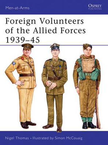 Cover image for Foreign Volunteers of the Allied Forces 1939-45