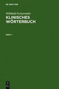 Cover image for Klinisches Woerterbuch