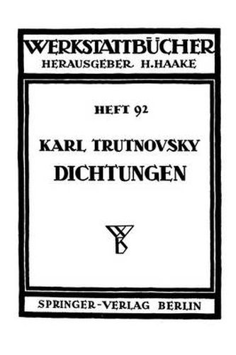 Cover image for Dichtungen