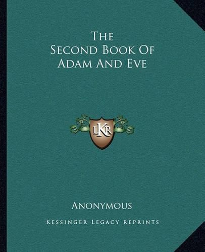 Cover image for The Second Book of Adam and Eve