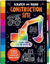 Cover image for Scratch and Draw: Construction Site