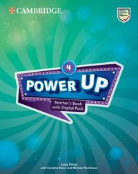 Cover image for Power UP Level 4 Teacher's Book with Digital Pack MENA