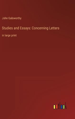 Cover image for Studies and Essays