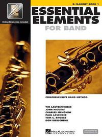 Cover image for Essential Elements for Band - Book 1 - Clarinet: Comprehensive Band Method