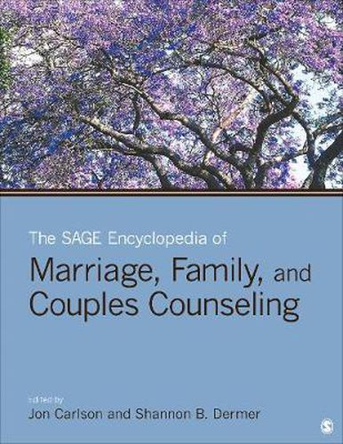 Cover image for The SAGE Encyclopedia of Marriage, Family, and Couples Counseling