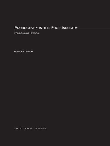 Cover image for Productivity in the Food Industry: Problems and Potential