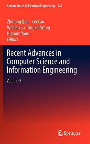 Cover image for Recent Advances in Computer Science and Information Engineering: Volume 5