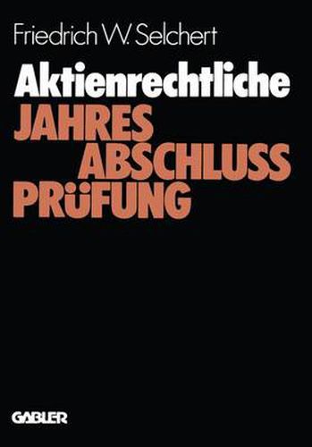 Cover image for Aktienrechtliche Jahresabschlussprufung