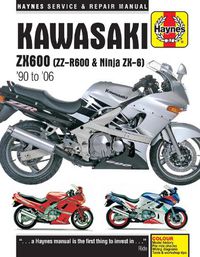 Cover image for Kawasaki ZX600 (ZZ-R600 & Ninja ZX6) (90 - 06)